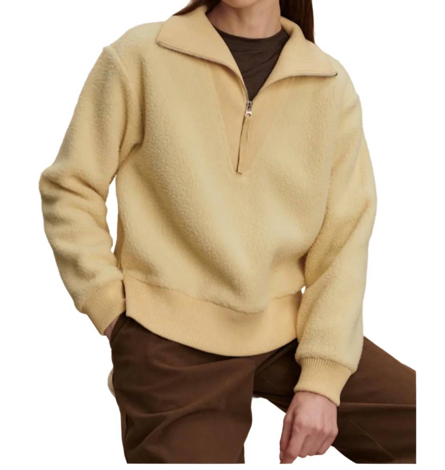 Varley - Jaylin Half Zip Fleece Sweatshirt