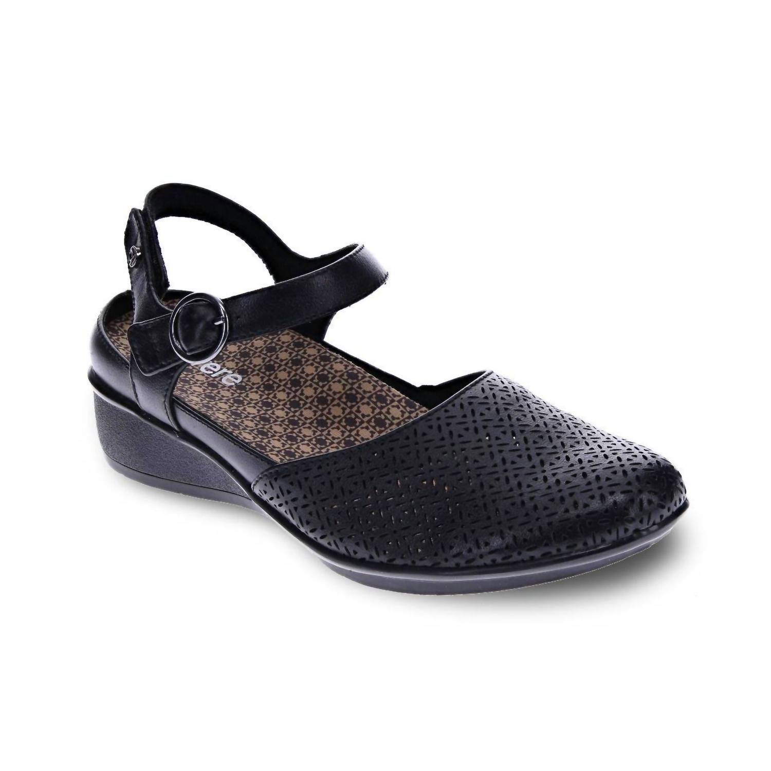 revere Women's Calabria Flat in black - women's flats