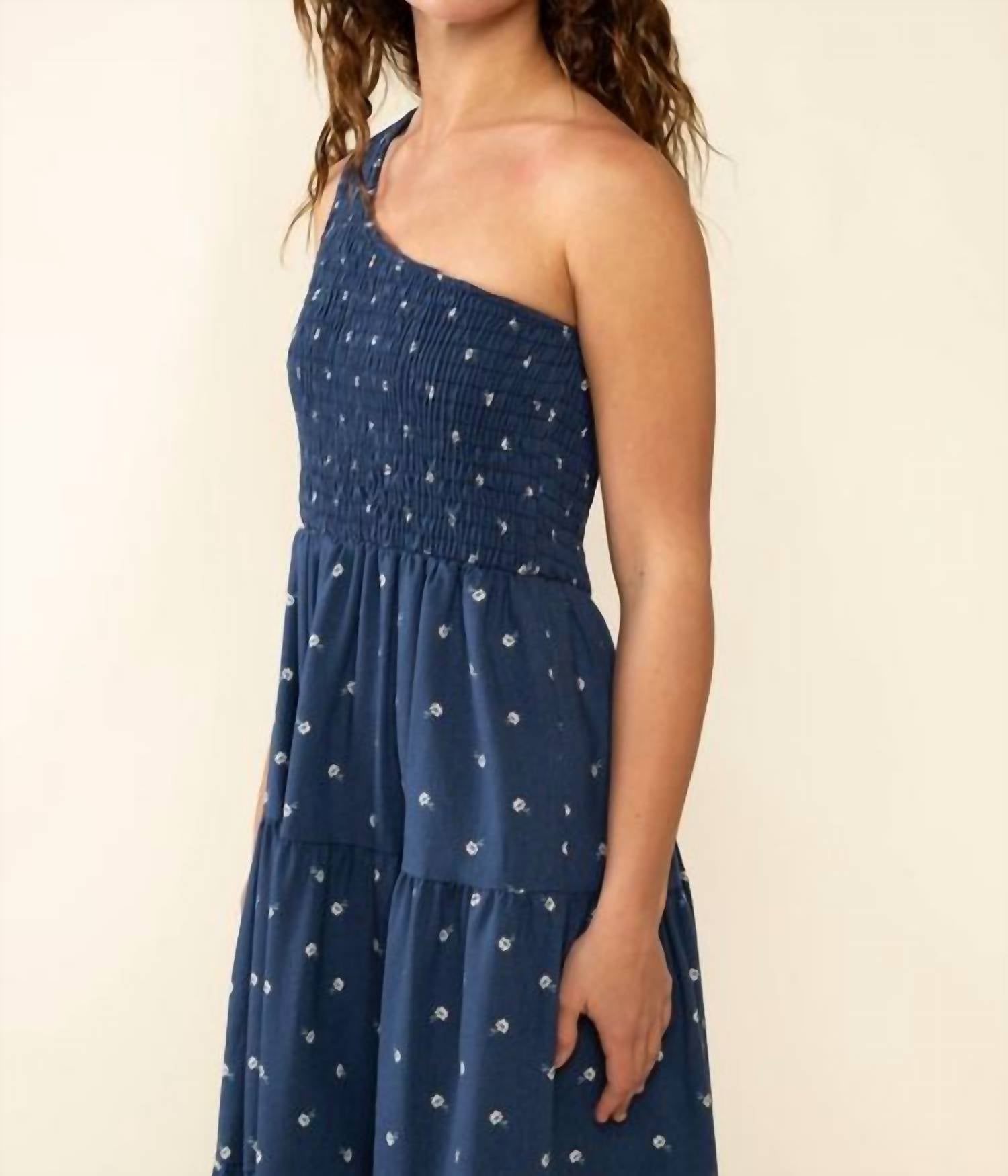Nlt - Luna One Shoulder Midi Dress