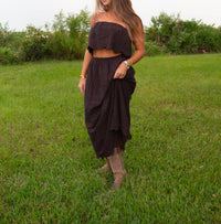 Sadie & Sage - Double Vision Eyelet Skirt