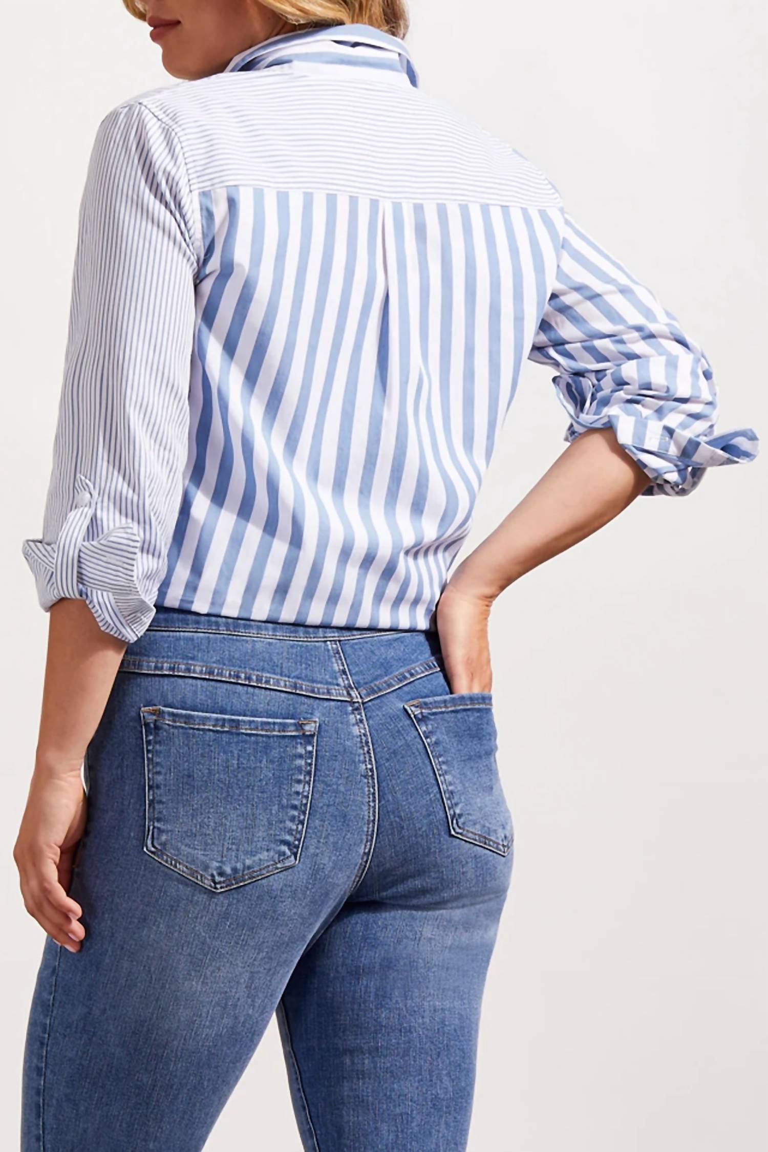 Tribal - Roll Up Slv Shirt