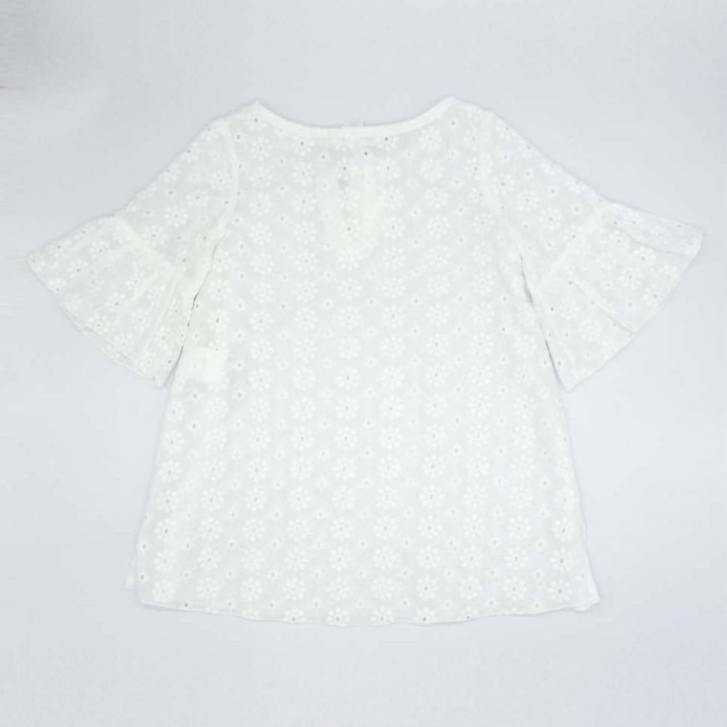 Fina Ejerique - Girl's Embroidered Eyelet Cover Up Dress