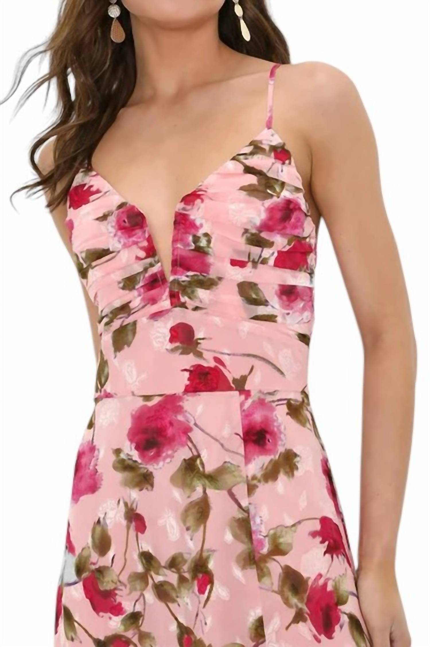 Lulus - Floral Maxi Dress