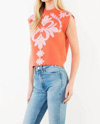 Thml - Jacey Sleeveless Patterned Knit Top