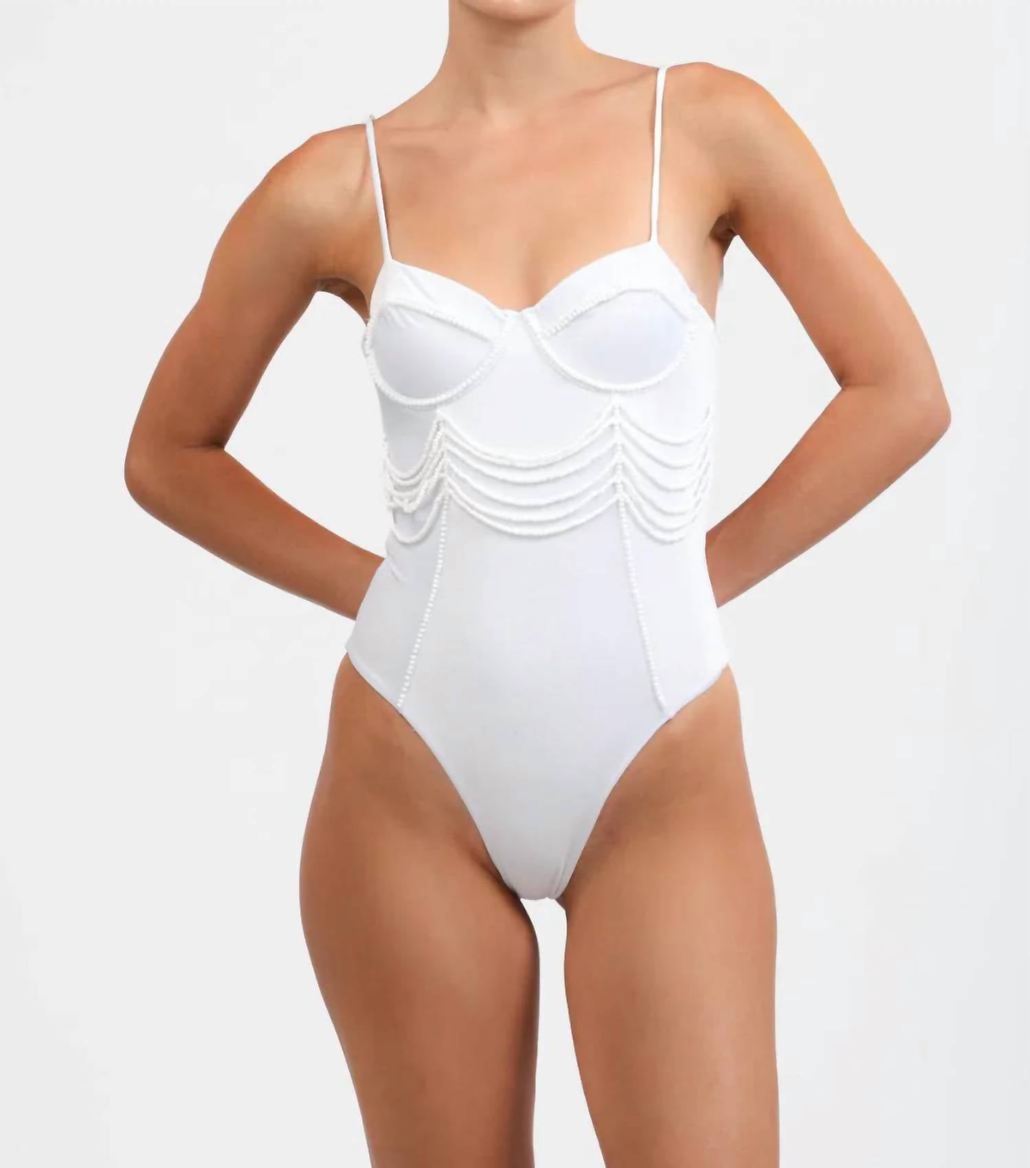 Sea Salt - Moonstone One Piece Swimsuit