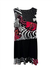 Bali Corp. - Women Floral Abstract Print Mini Dress