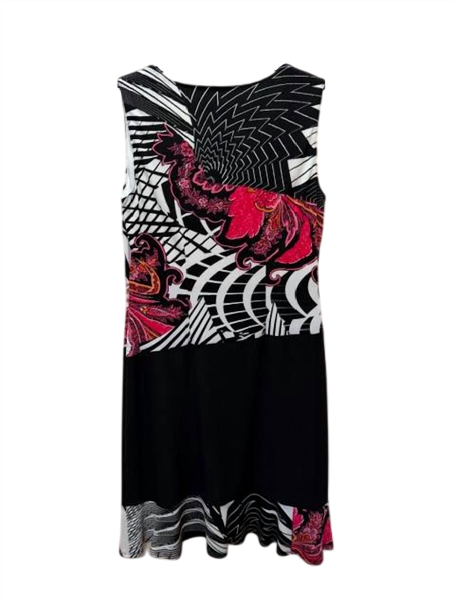 Bali Corp. - Women Floral Abstract Print Mini Dress