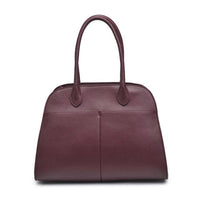 Urban Expressions Women's Janice Satchel Bag in burgundy - women's bag