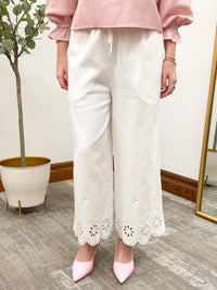 Hem & Thread - Wide Leg Culotte Pants