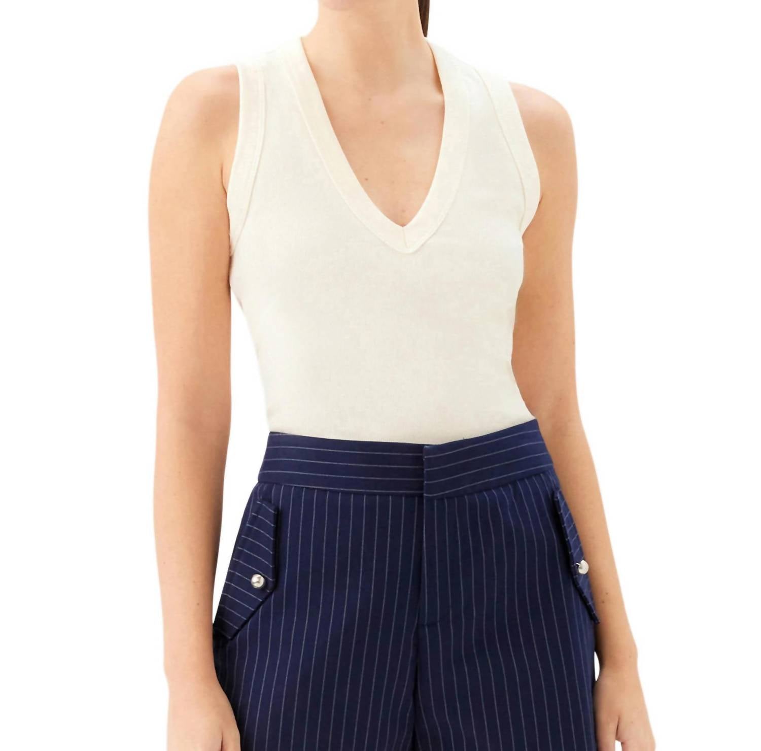 Fifteen Twenty - Women's Doreen V-neck Tank Top