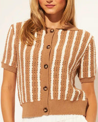 John + Jenn - Francesco Short Sleeve Cardigan