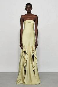Et Ochs - Vernon Bias-cut Strapless Gown