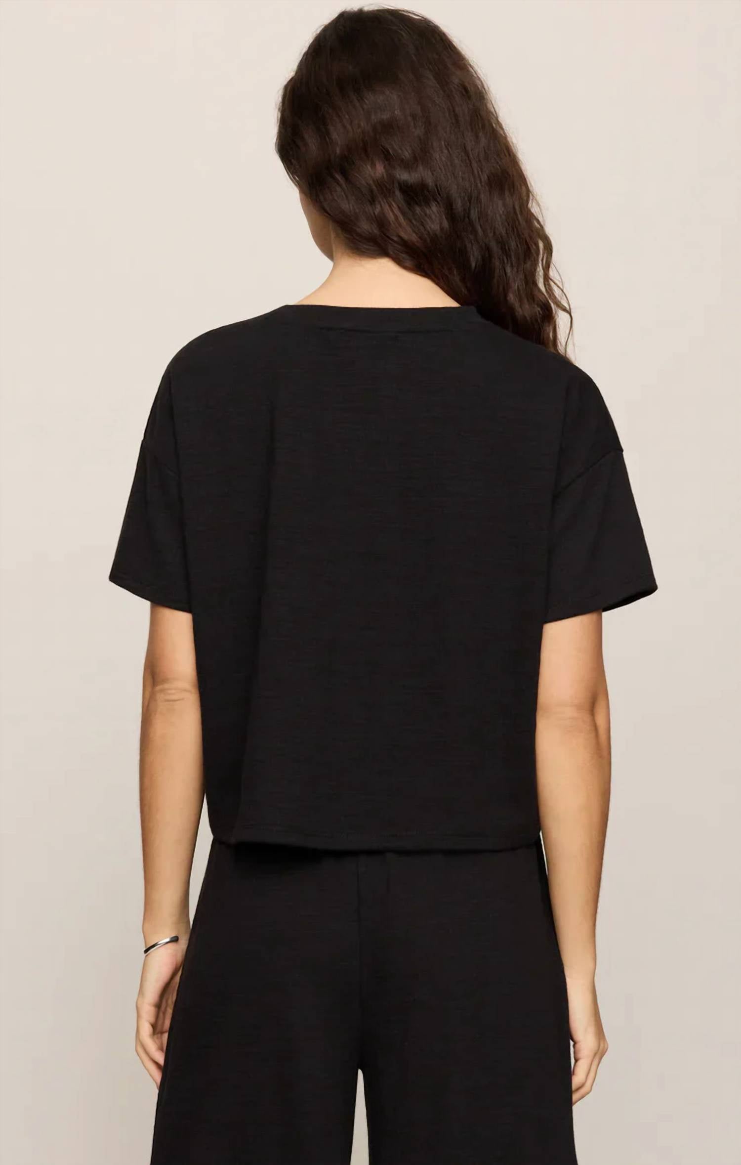 Z Supply - Sway Textured Cropped Tee