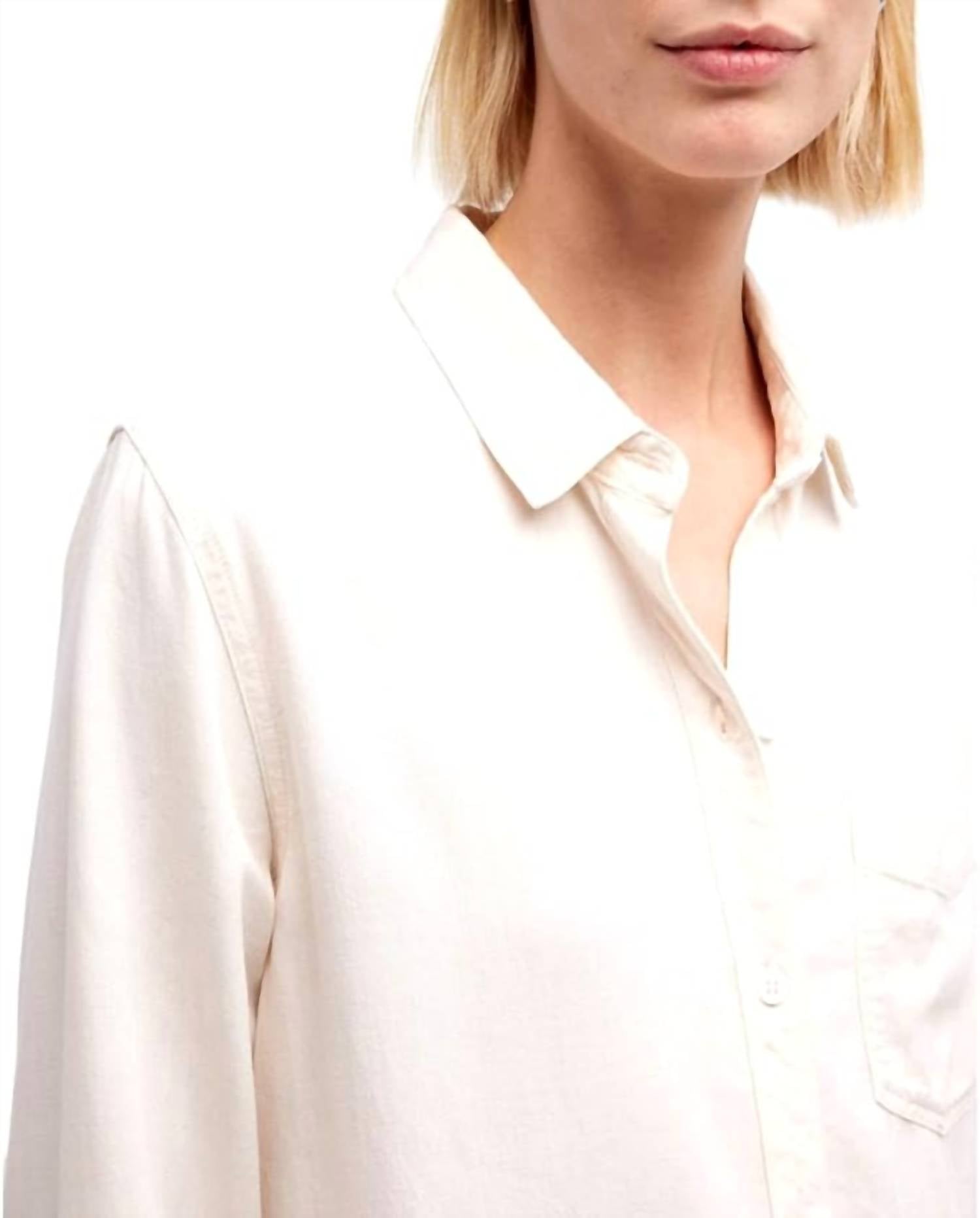 Rails - Sawyer Linen-Blend Mini Shirtdress