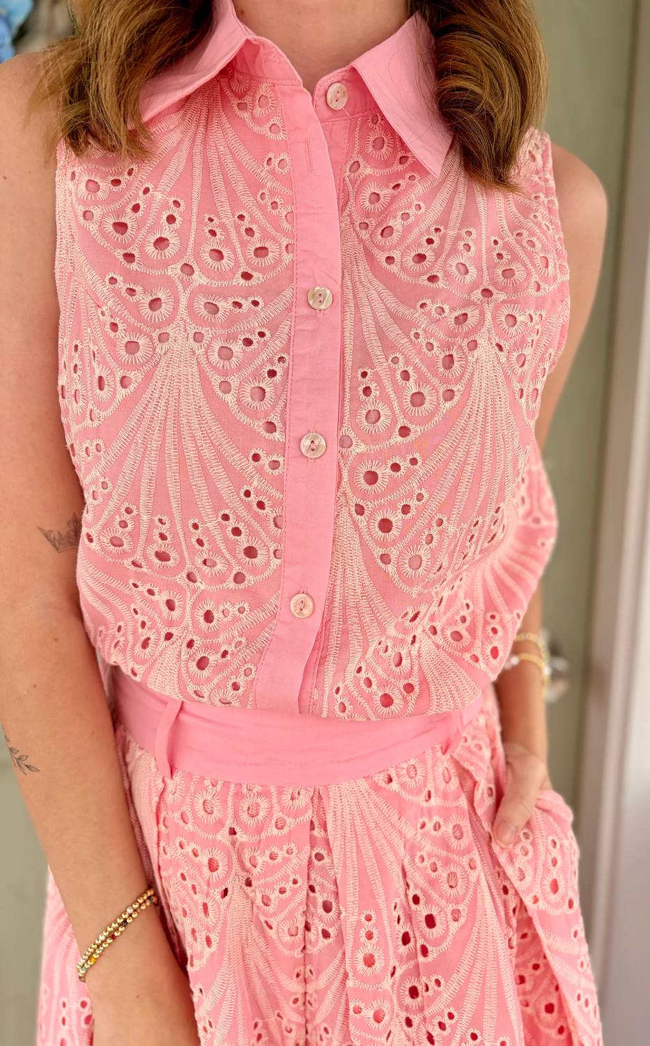 Strut & Bolt - Women's The Blush Eyelet Set