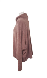 Pixi + Ivy - Women's Cowl Turtleneck Sweater