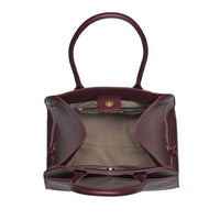 Urban Expressions Women's Janice Satchel Bag in burgundy - women's bag - view 4