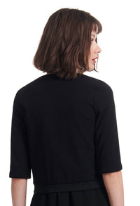 Emily Shalant - Bow Button Knit Jacket