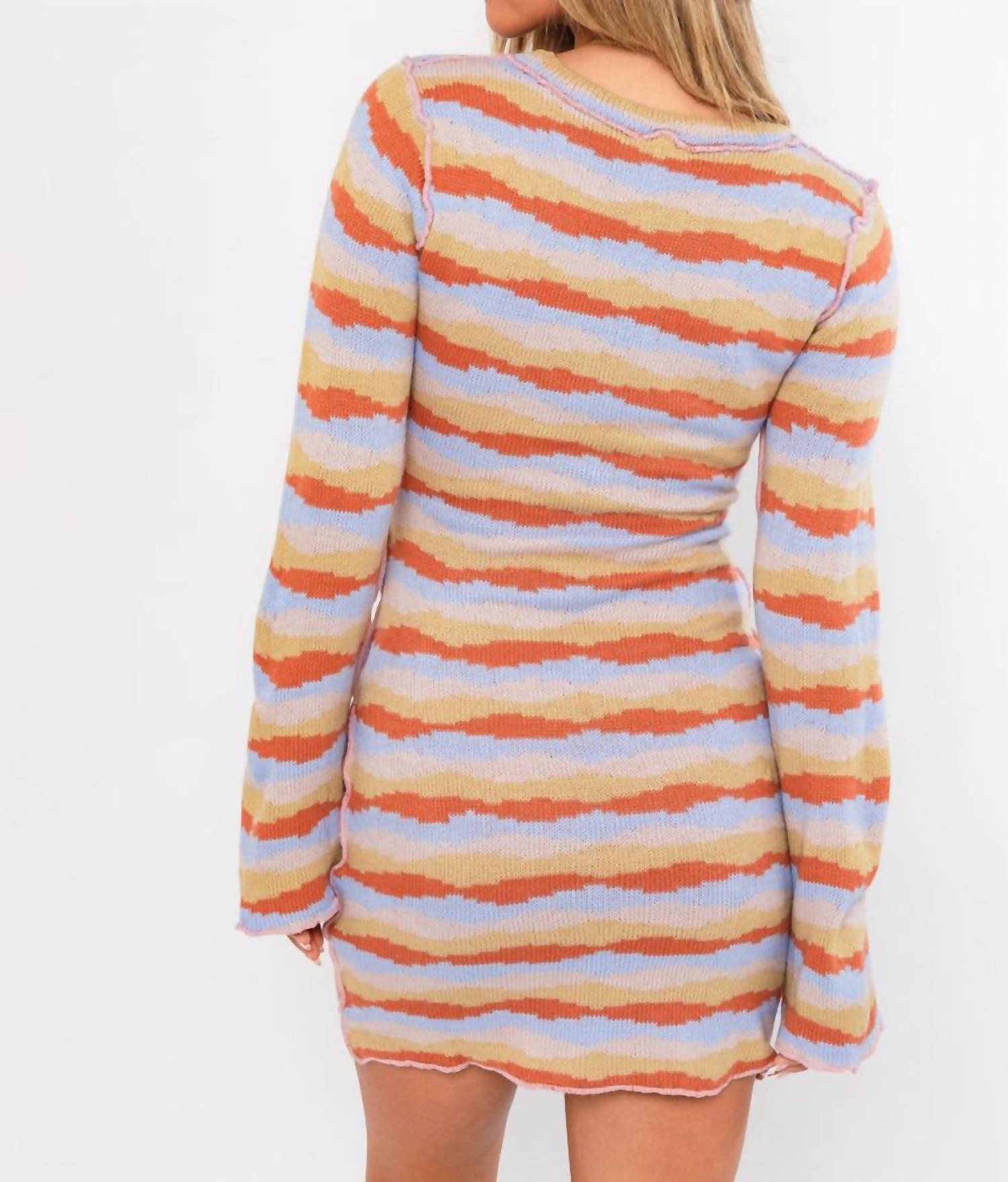 Striped Mini Dress