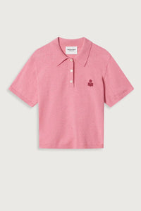 Isabel Marant - Althea Short Sleeve Polo Top