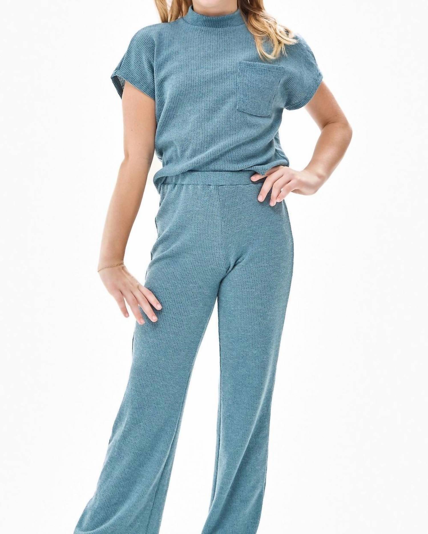 Good Girl - Berkely Knit Mock Neck Top