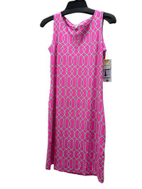 Lulu-B - Women's Geometric Sleeveless Travel Dress
