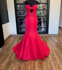 Sherri Hill - Women's Strapless Mermaid Dress