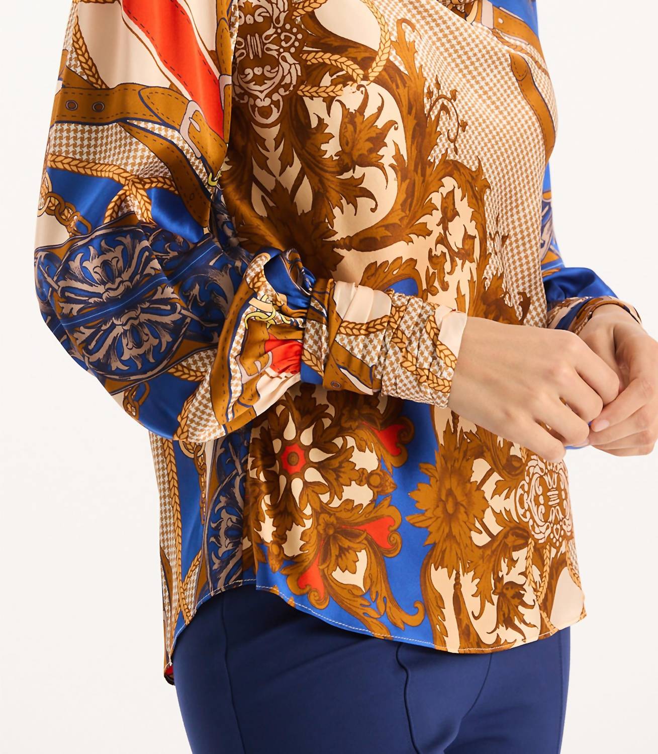 Tyler Boe - Olivia Silk Blouse