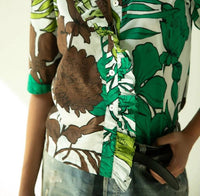 Hope For Flowers - Frilled Button Down Shirt