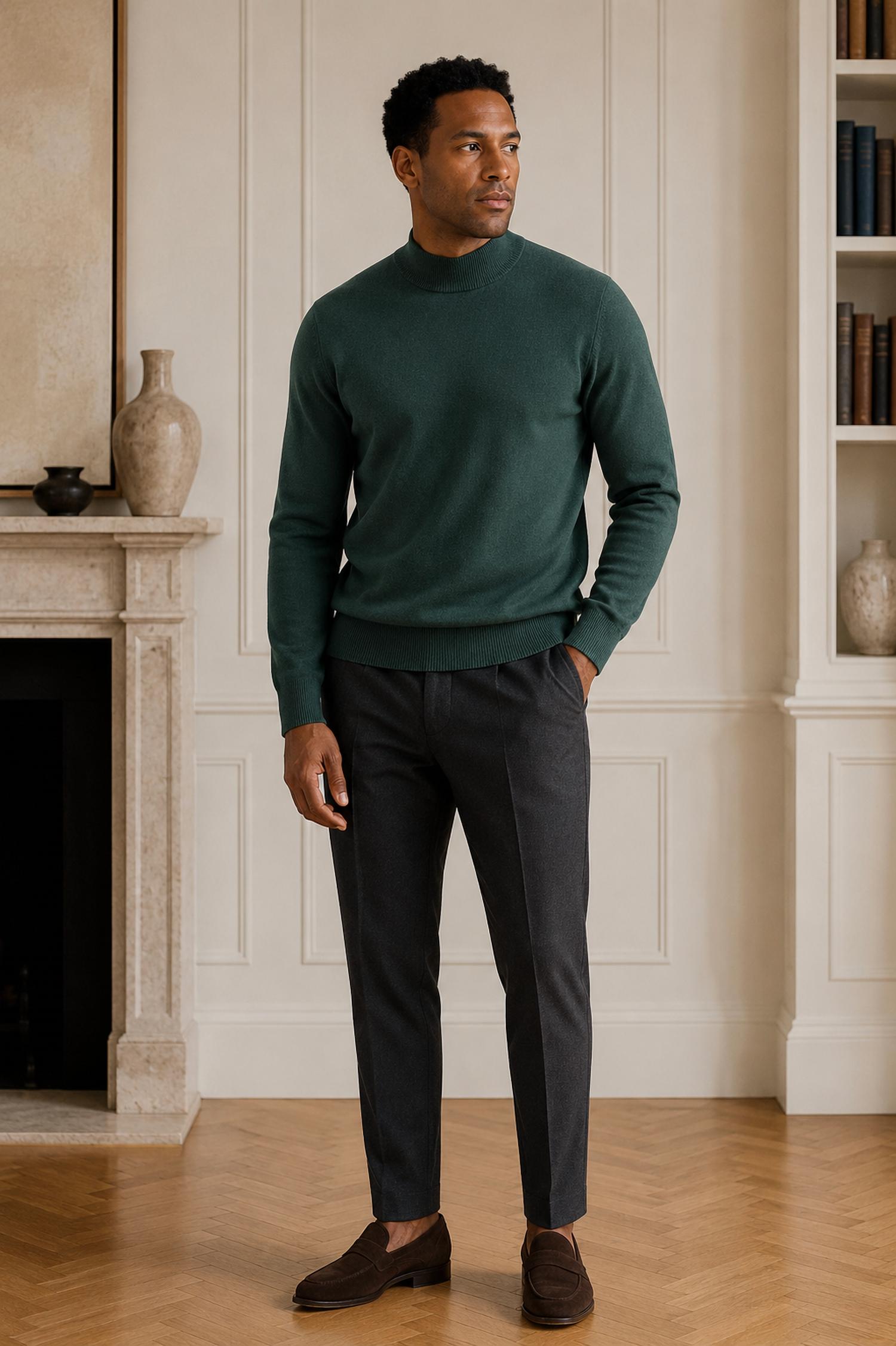 Tulliano - Brighton Mock Neck Sweater