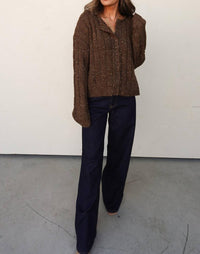 Mod Ref - Ribbed Knit Cardigan
