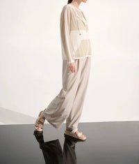 Joseph Ribkoff - Hooded Zip Front Knit Jacket