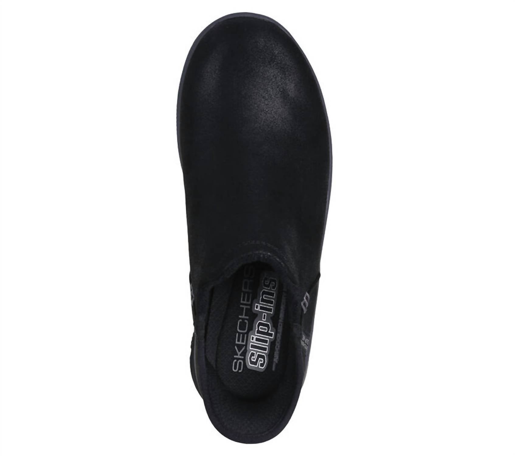 Skechers Women's Easy Going Modern Shoes in black - women's sneaker - detail view