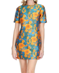 Jade - Short Sleeve Chemise Dress
