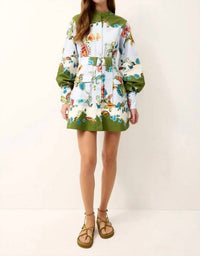 Marie Oliver - Hughes Long Sleeve Mini Dress