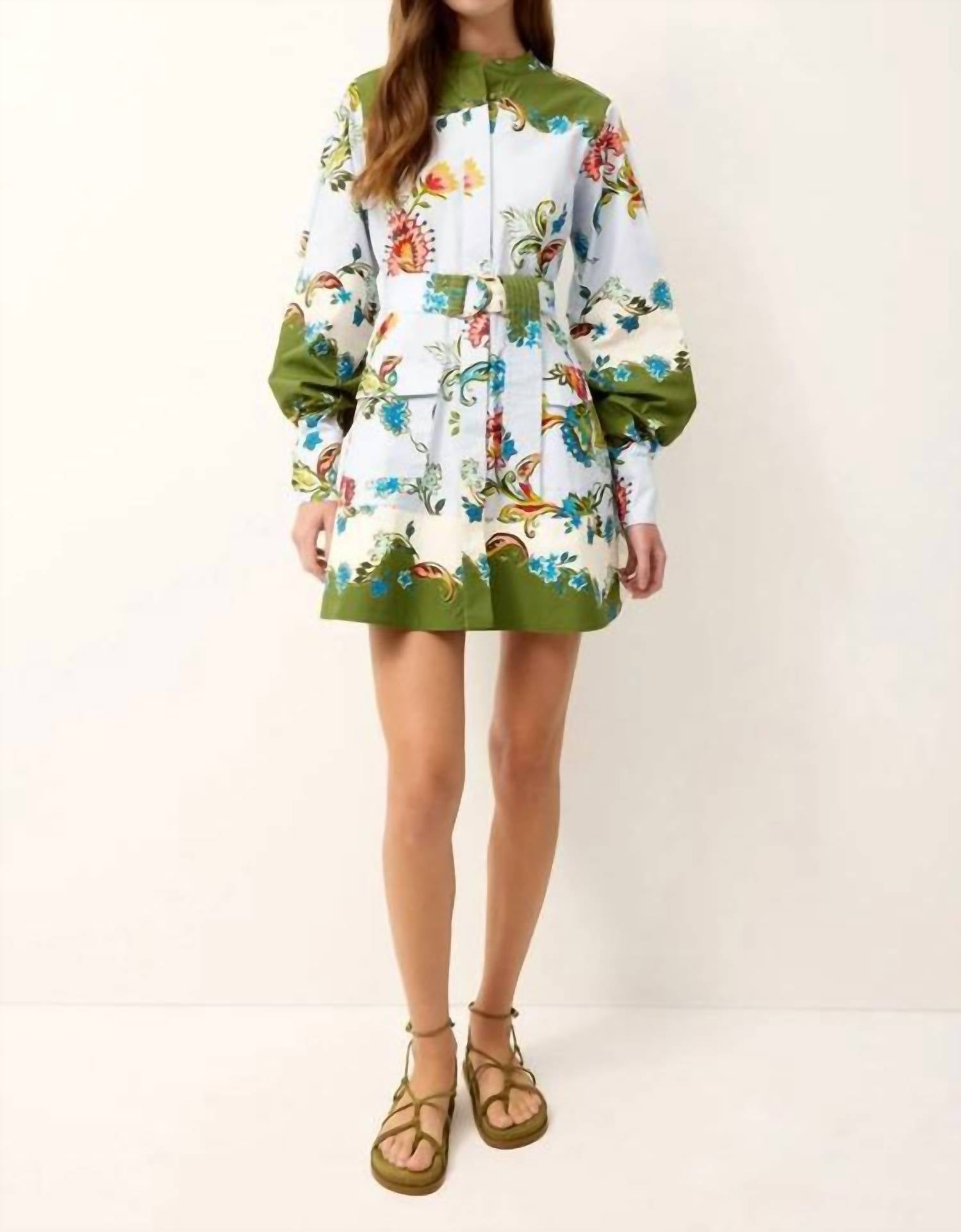 Marie Oliver - Hughes Long Sleeve Mini Dress