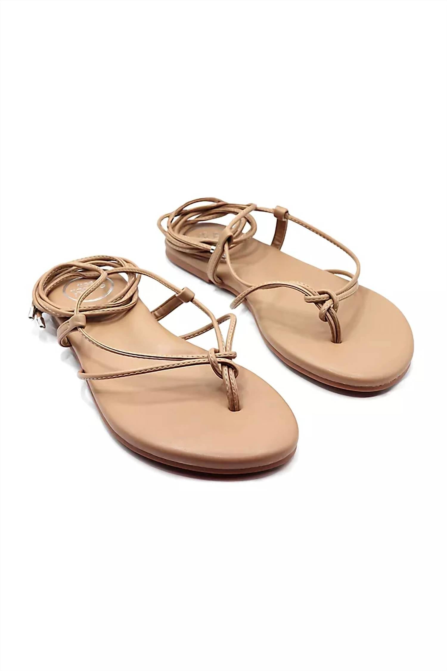 Solei Sea - Women's Angie Ankle Wrap Sandal