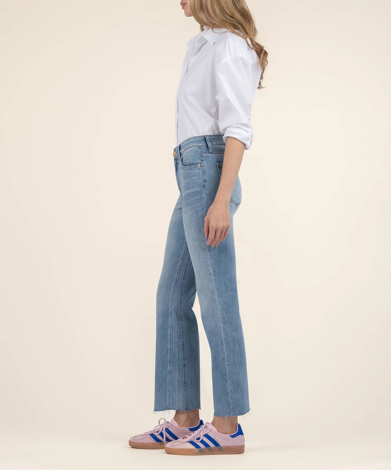 Kut From The Kloth - Kelsey Hi-rise Fab Ankle Flare Jean