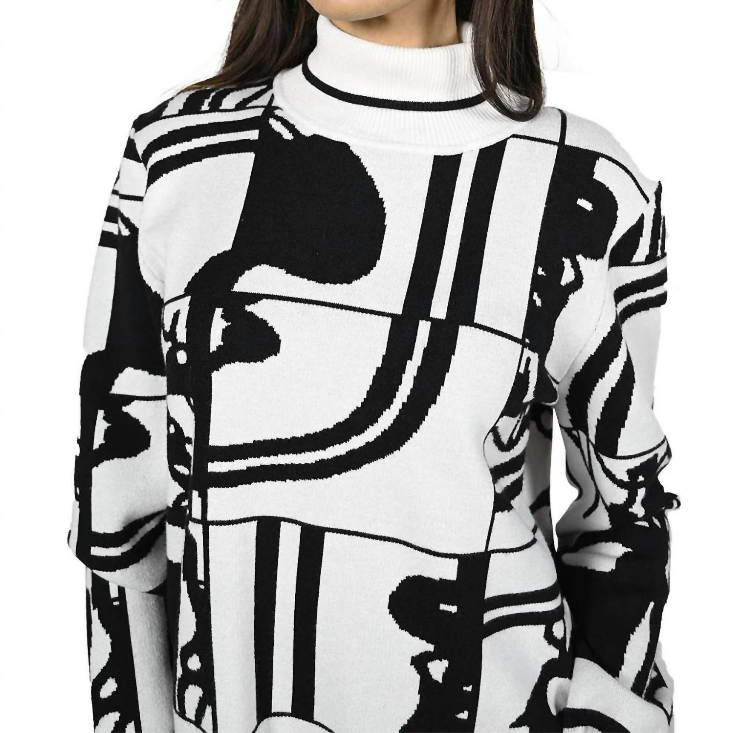 Frank Lyman - Autumn Abstract Sweater