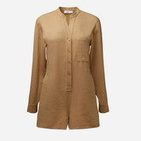 J.Crew - Women's Onia Soft Gauze Button-down Romper