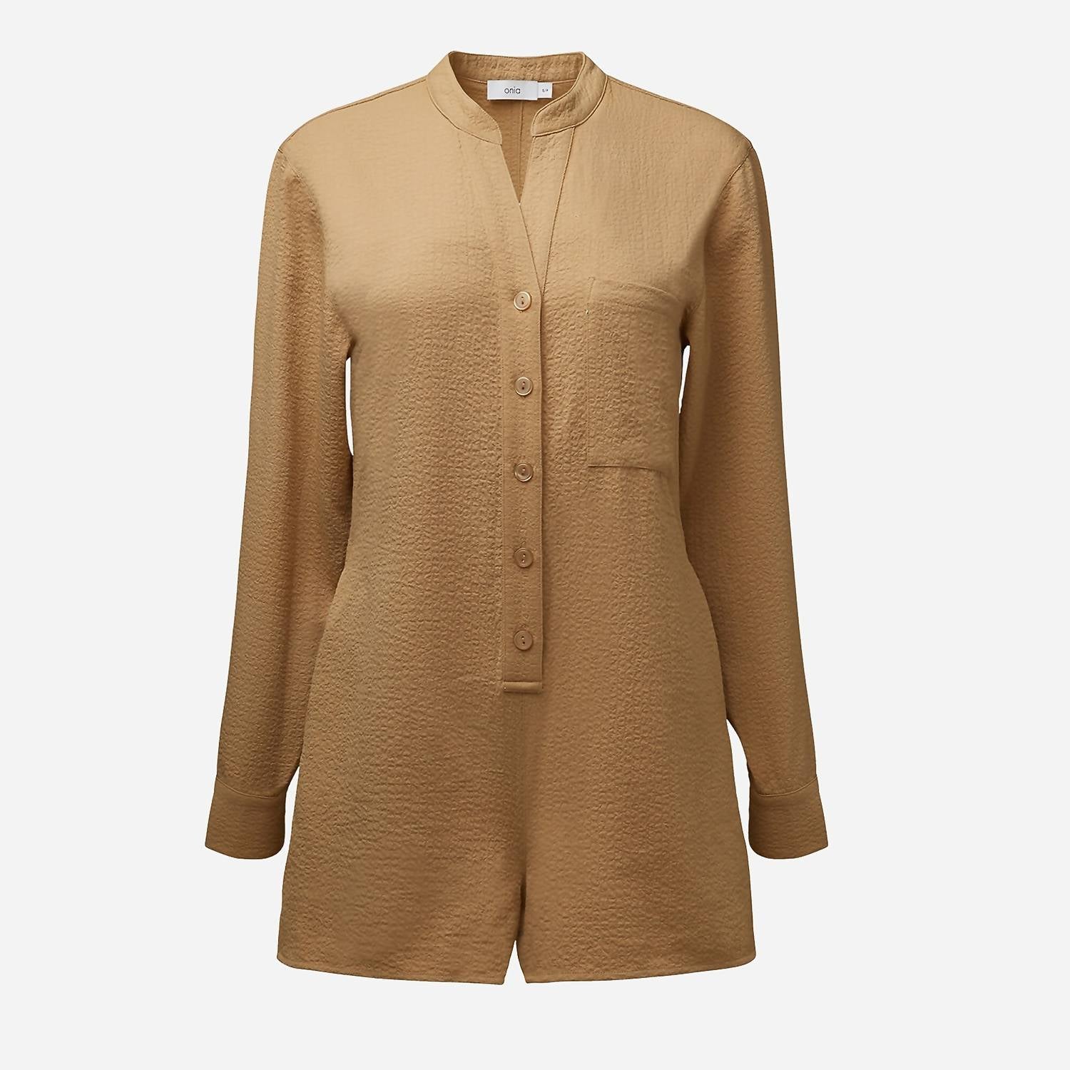 J.Crew - Women's Onia Soft Gauze Button-down Romper
