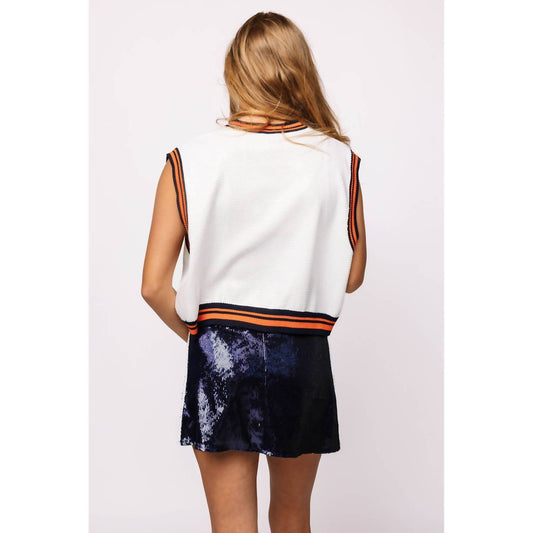 Queen Of Sparkles - Auburn Mascot Full Sequin Tank