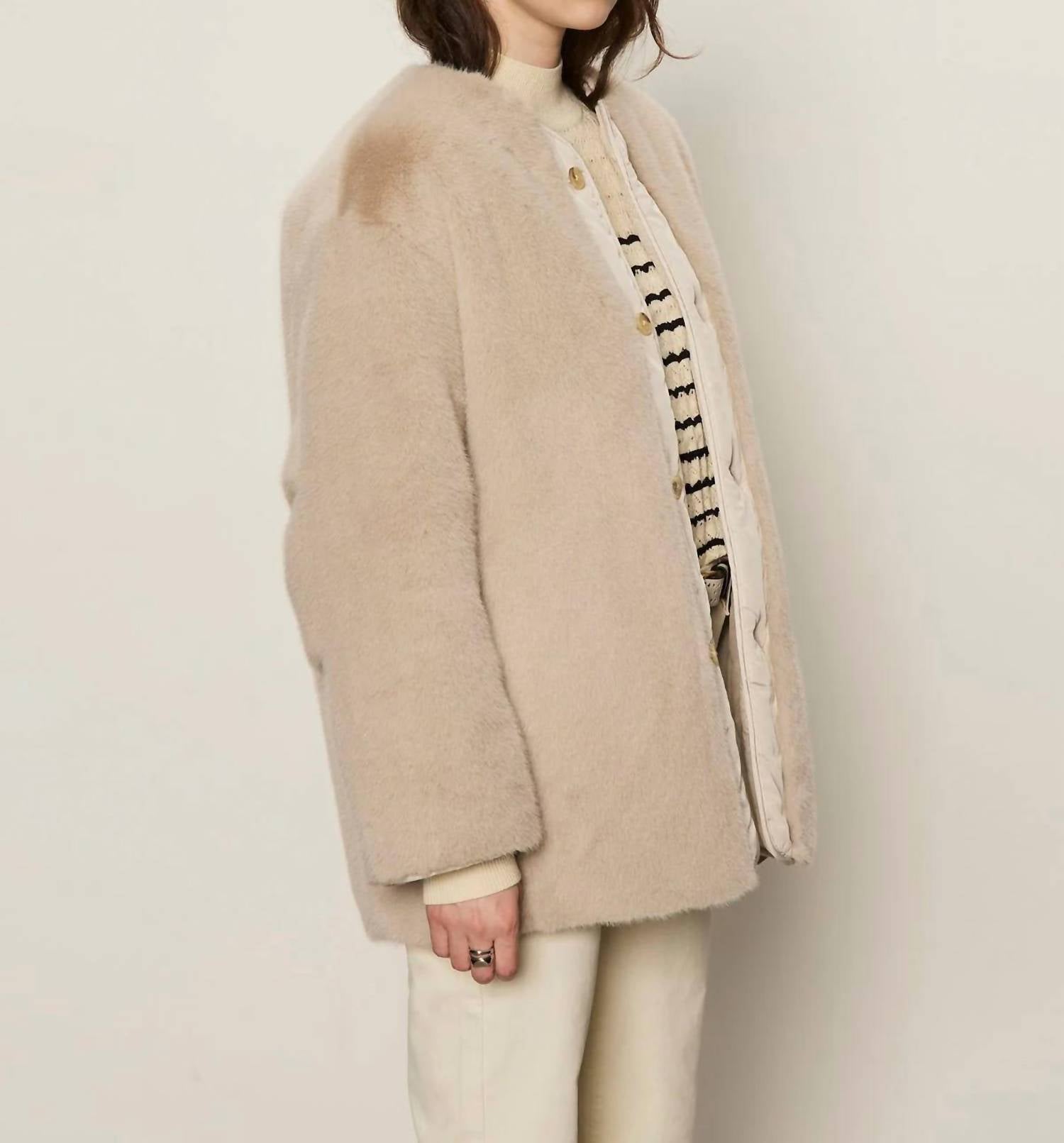 Sanctuary - Reversible Fur Liner Coat