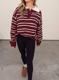 Klesis - Striped Rugby Sweater