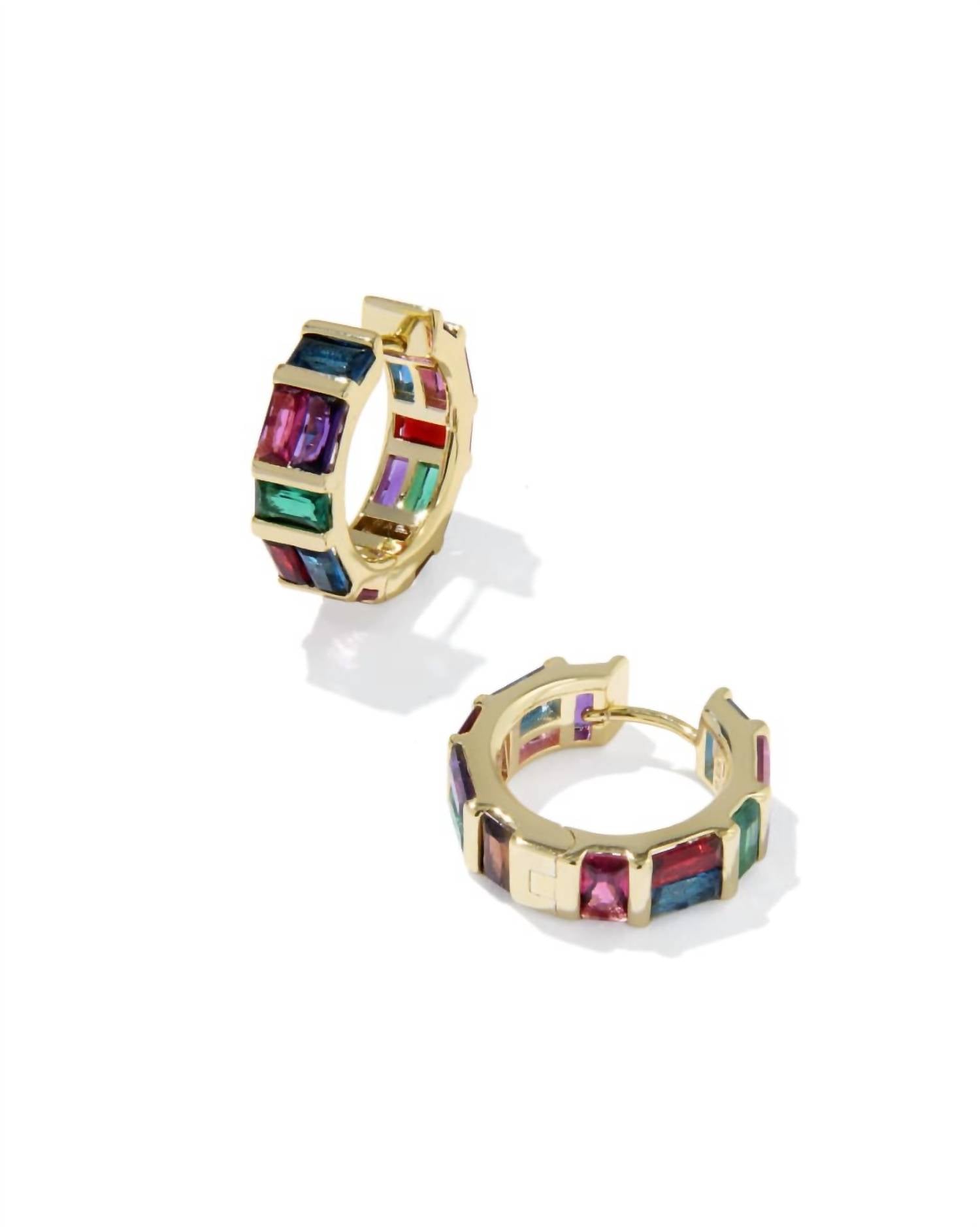 Kendra Scott Women's Jamie Huggie Earrings in gold - women's jewelry