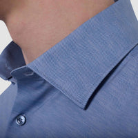 Bugatchi Uomo - James Herringbone Oooh Cotton Shirt