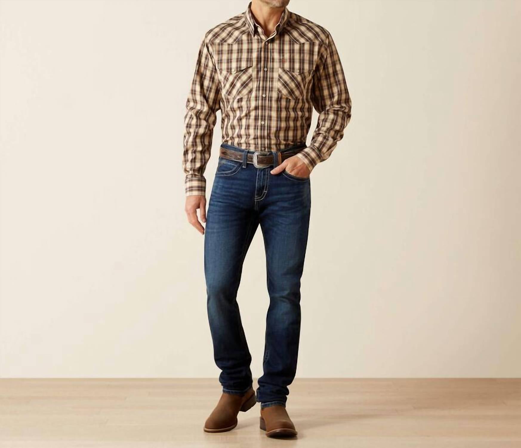 ARIAT M8 Modern Jason Slim Leg Jeans in salton - men's jeans