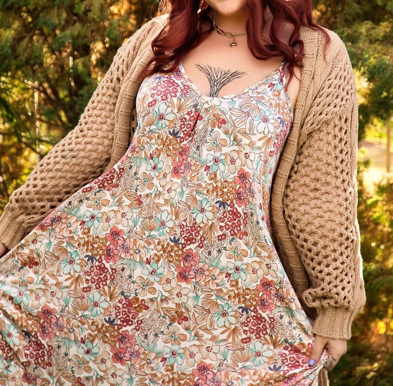 Blakeley - Pastel Floral Maxi Dress