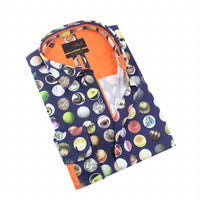 Eight X - Polka Dot Collage Of All Things Button Down Shirt