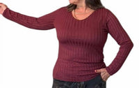 Made In Italy - Ultra Soft Everyday Rib Knit Top